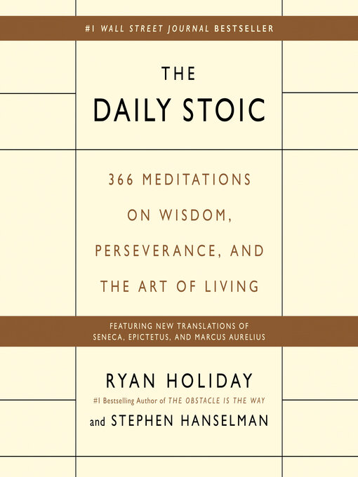 Title details for The Daily Stoic by Ryan Holiday - Wait list